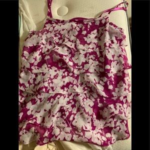 Cute flowery tank top